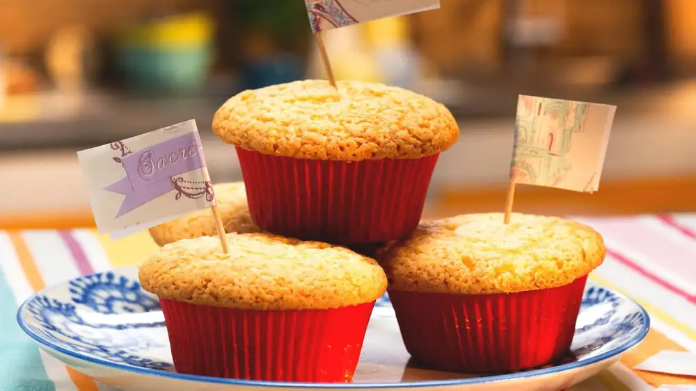 Just half an hour including baking time: Our yogurt muffins are wonderfully moist