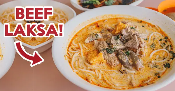 Hong Heng Beef Noodles And Laksa Review: Beef Laksa Stall At Ang Mo Kio
