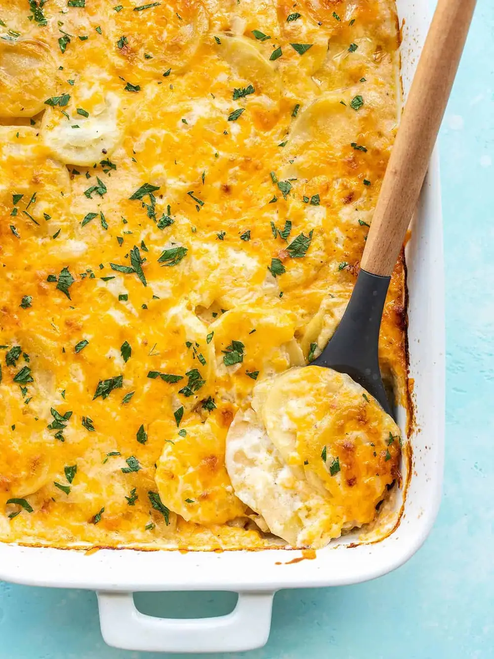 Potatoes au Gratin are the ULTIMATE cozy potato casserole