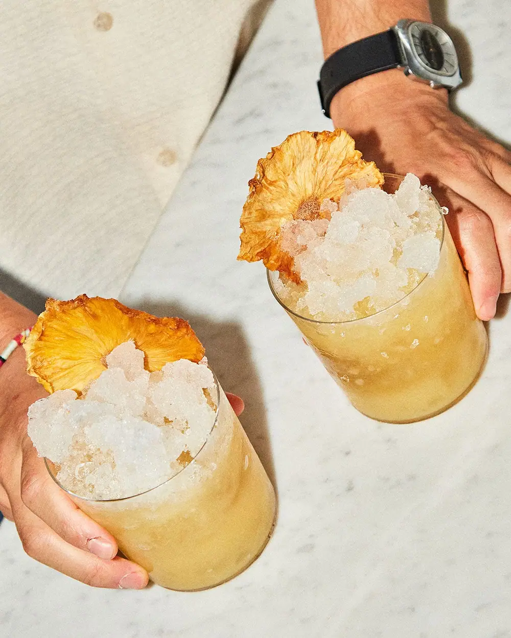 Banana Coconut Calamansi Cocktail Recipe