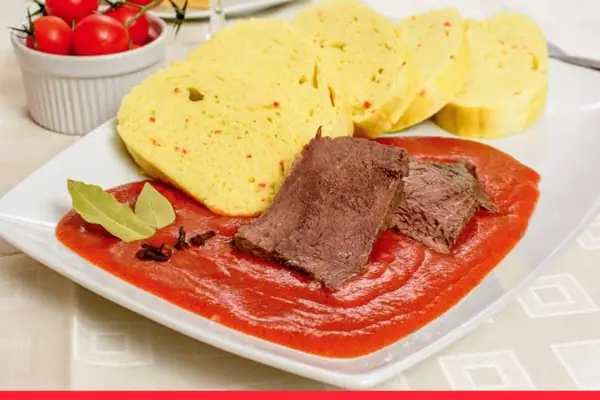 Rajská Omáčka (Beef with Sweet Tomato Sauce)