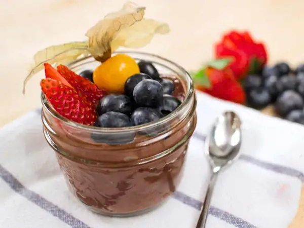 Tofu Chocolate Mousse (but you couldn't tell!)