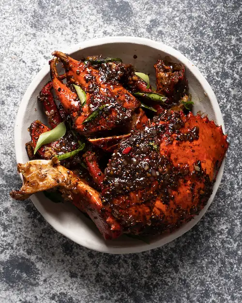 Singapore Black Pepper Crab