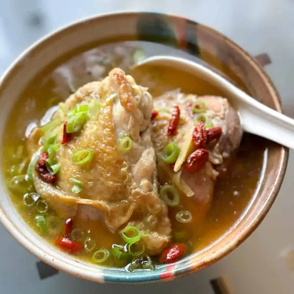 Sesame Oil Chicken Soup