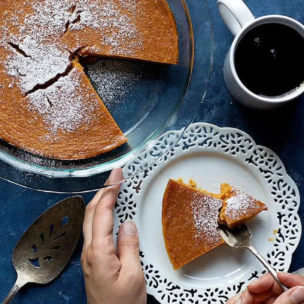 Easy Crustless Pumpkin Pie Recipe