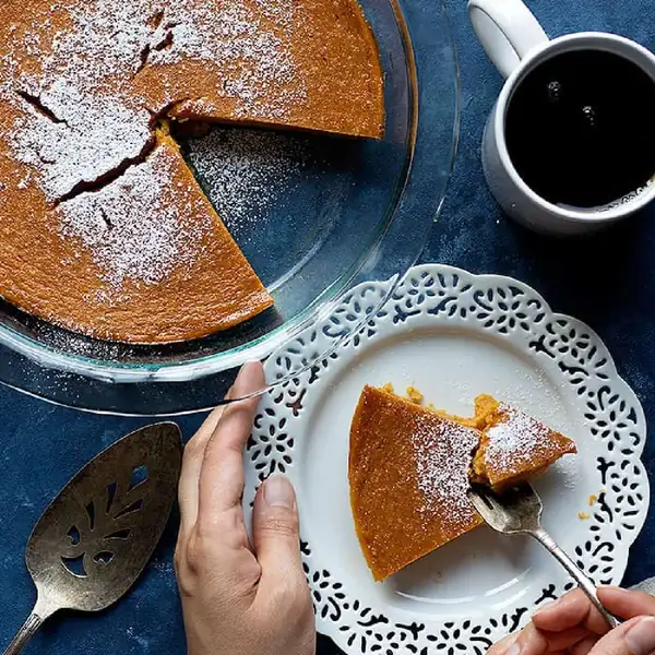 Easy Crustless Pumpkin Pie Recipe