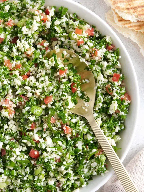 A Bright, Lemony Twist on Tabbouleh—Made with Cauliflower