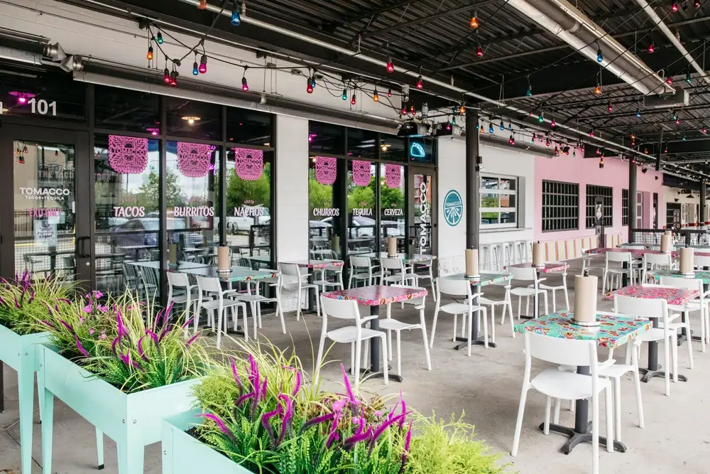 Dolly “the Parton Saint of Nashville” Gazes Upon Diners at Tomacco Tacos, Opening Soon in Germantown
