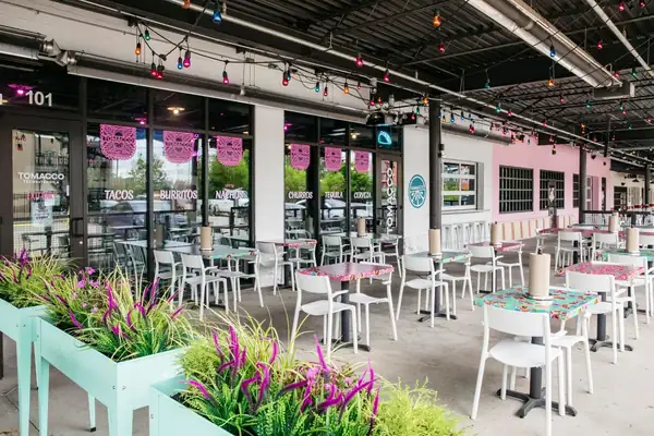 Dolly “the Parton Saint of Nashville” Gazes Upon Diners at Tomacco Tacos, Opening Soon in Germantown
