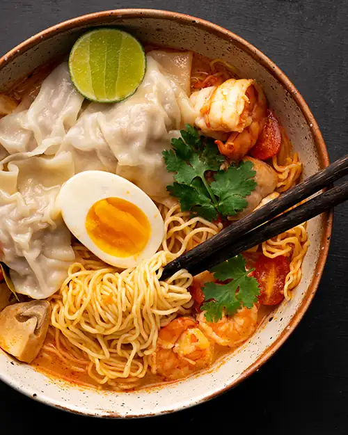 Thai Tom Yum Noodle Soup