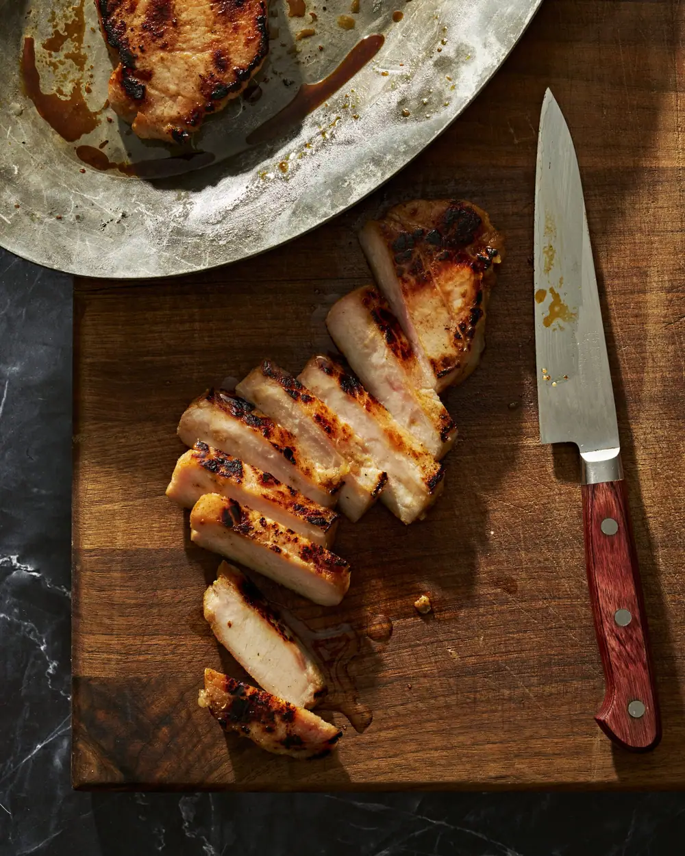 Receta de lomo de cerdo marinado con koji