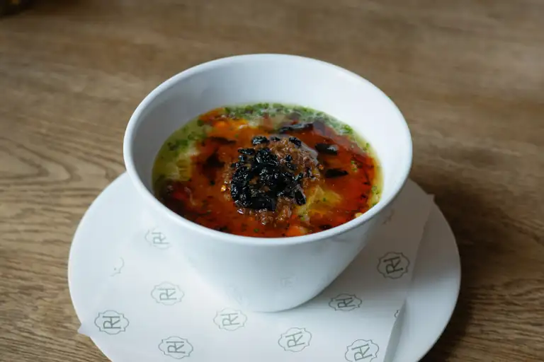 Lough Neagh Smoked Eel And Sweetcorn Dashi Recipe