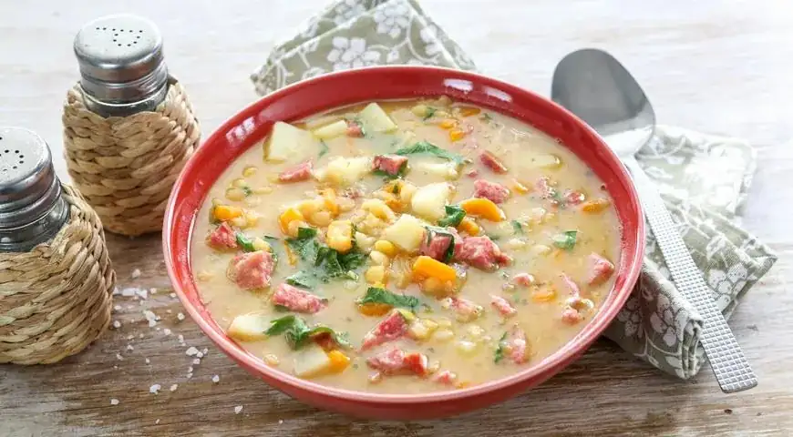 Dessert soup with seasonal berries, a step-by-step recipe with photos from Natalia Dolgikh