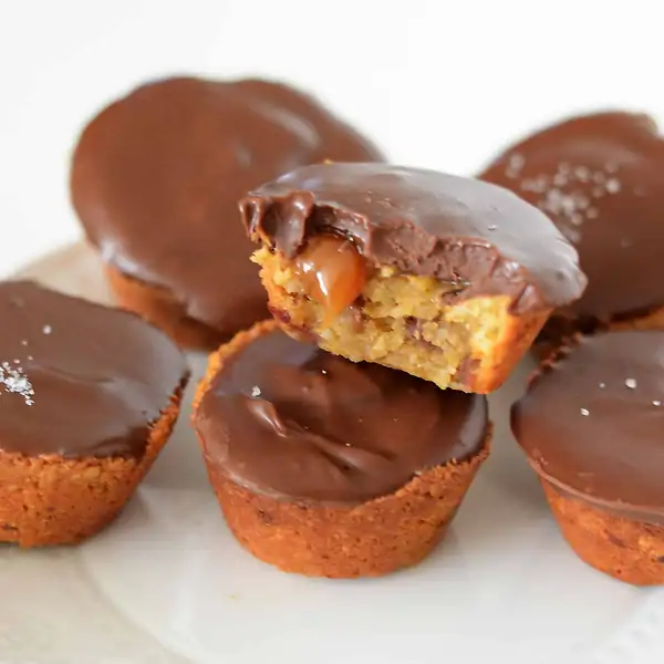 Nutty Chocolate Caramel cups