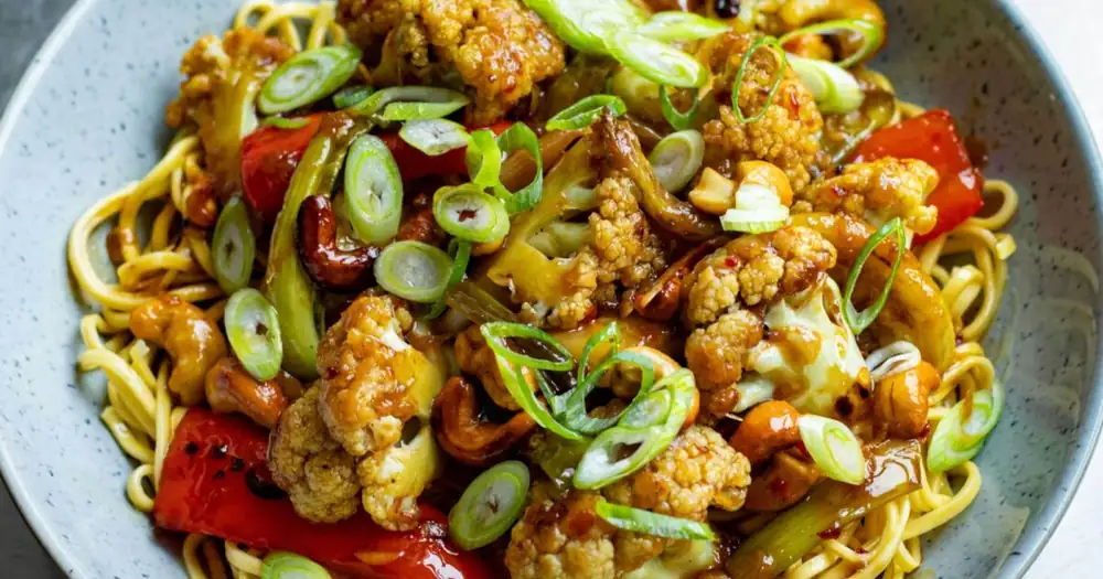 Cauliflower & Cashew Stir-Fry