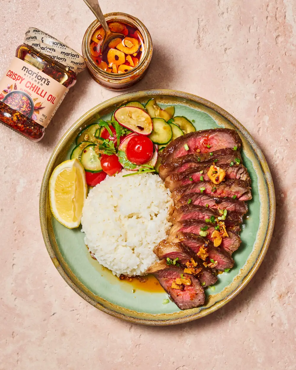 Miso Glazed Steak Bowls Recipe