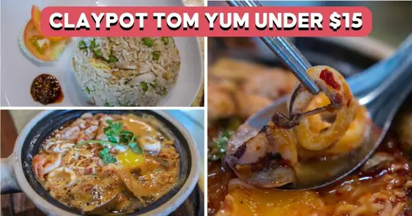 Reseña de Tomyum Mama: Tom Yum en olla de barro y arroz frito con cangrejo en Upper Thomson