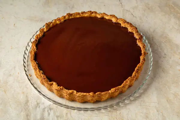 Chocolate Pumpkin Tart