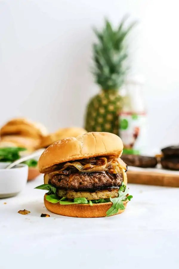 Receta de hamburguesas teriyaki a la parrilla
