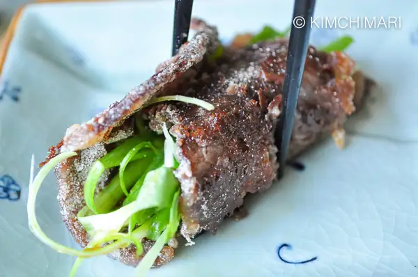 Sweet Rice Bulgogi (찹쌀불고기 Chapssal Bulgogi)