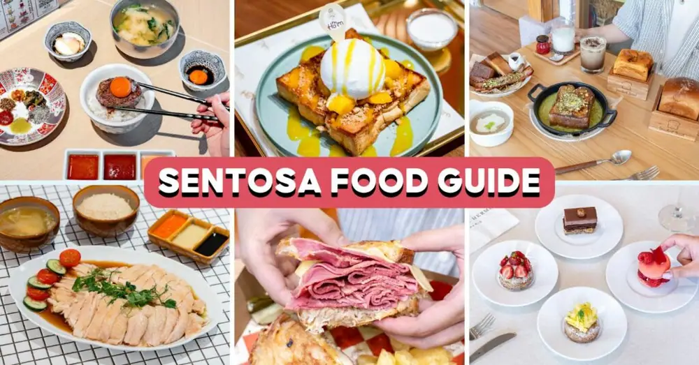 Los 15 mejores restaurantes y cafeterías de Sentosa, incluyendo Pierre Herme y Coach Coffee