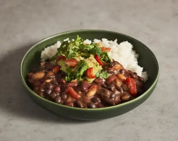 Bonenchili met guacamole