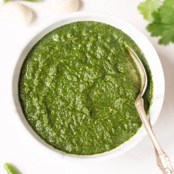 Mint Cilantro Chutney (Indian Green Chutney)