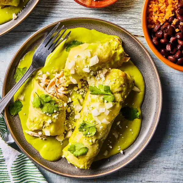 Enchiladas Suizas (Swiss Enchiladas)