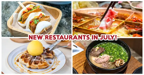 14 nuevos restaurantes y cafeterías en Singapur para julio de 2022