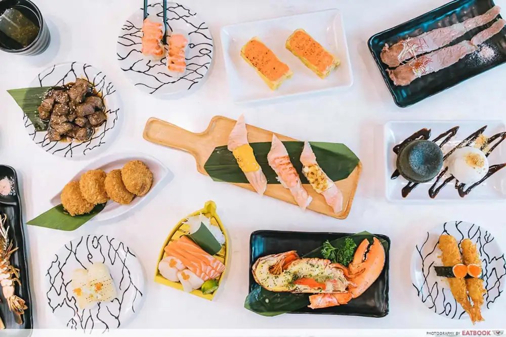Sushi Plus Has $30 Sushi Buffet In Tampines And Orchard For A Limited Time