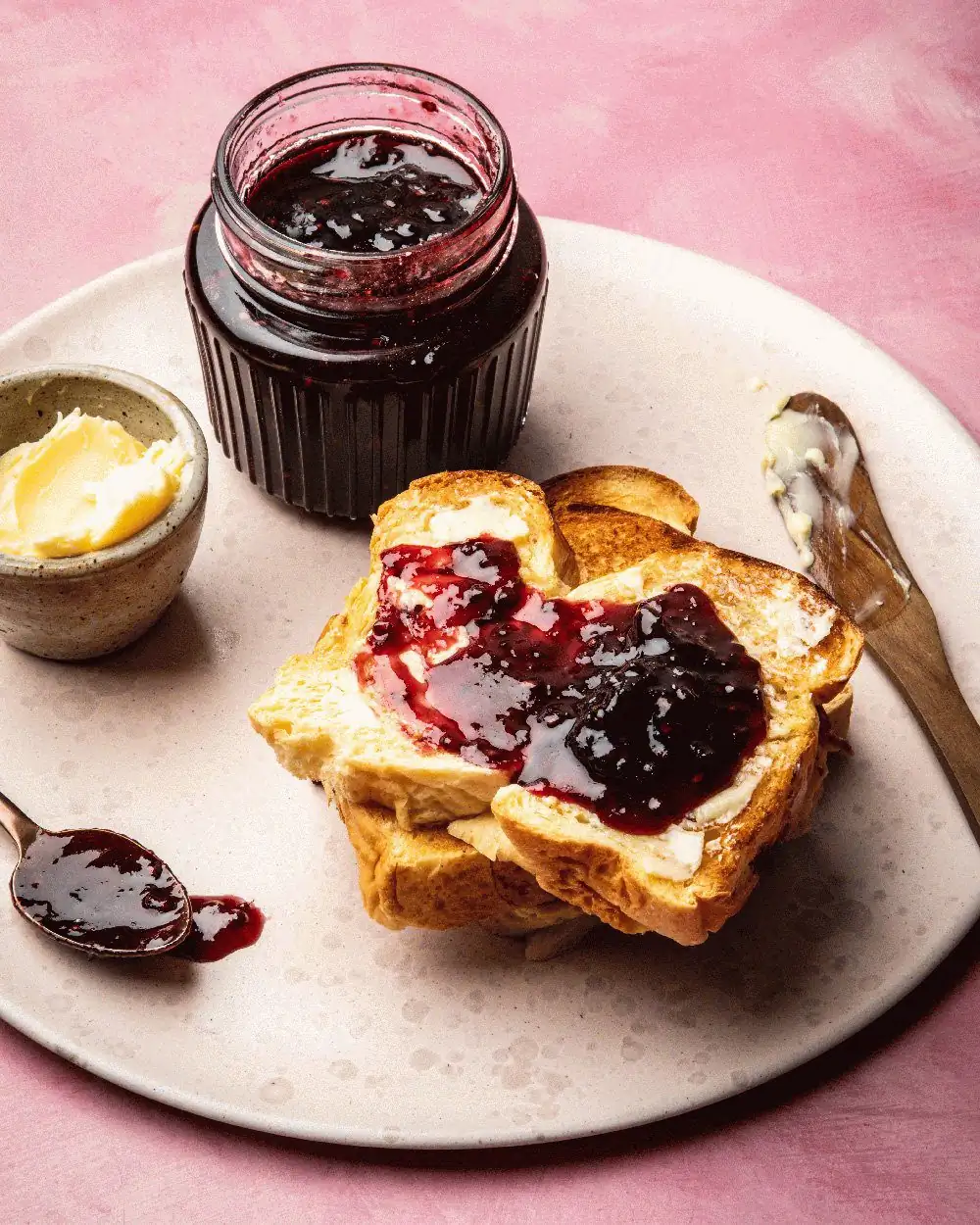 Elderberry and blackberry jam