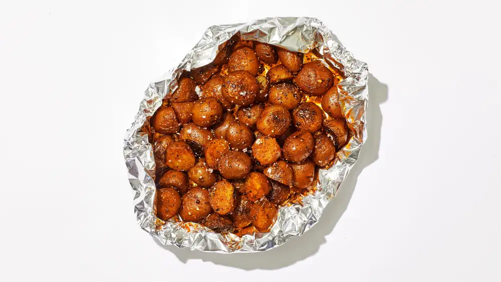 Grilled Potatoes in Foil