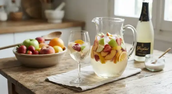 Secrets to preparing a refreshing cava and orange sangria