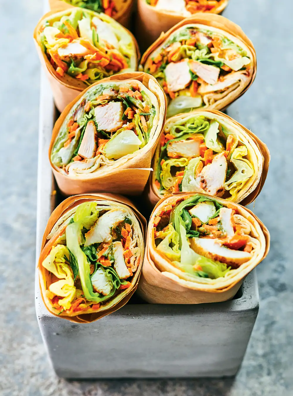Grilled Chicken Salad <i>Wraps</i>