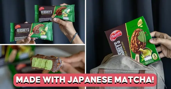 Matcha Fans, Get Your Hands On MAGNOLIA HERSHEY's New Matcha Almond Stick Ice Cream ASAP