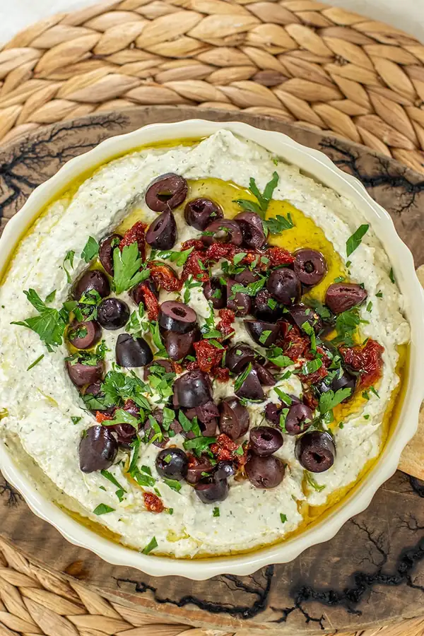 Whipped Artichoke Feta Dip
