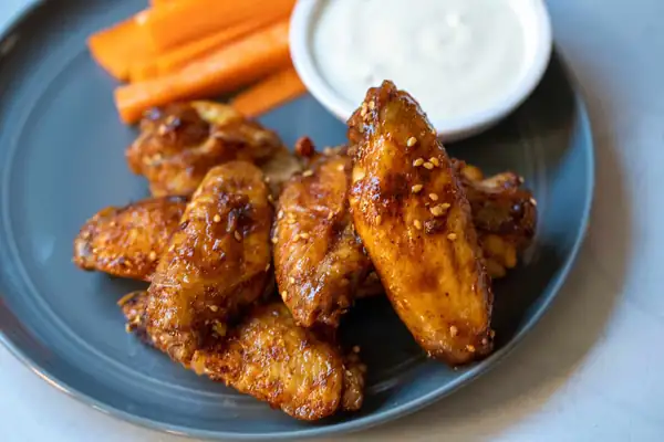 Harissa Chicken Wings with Honey Soy