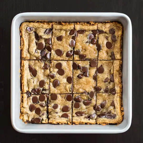 Chocolate Chip Tahini Bars