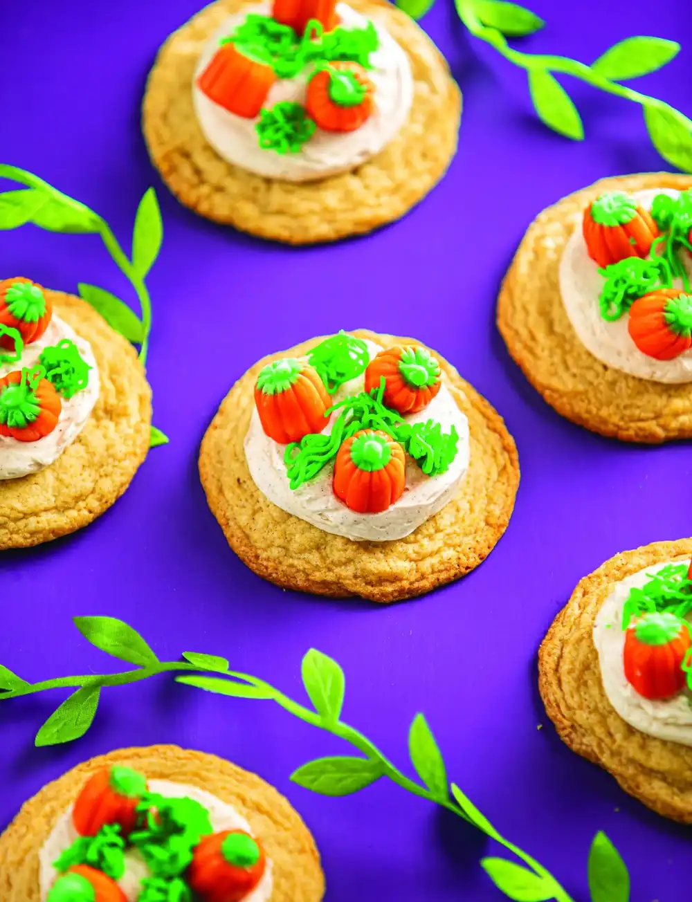 These Disney-Inspired Pumpkin Patch Cookies Are Made for Halloween