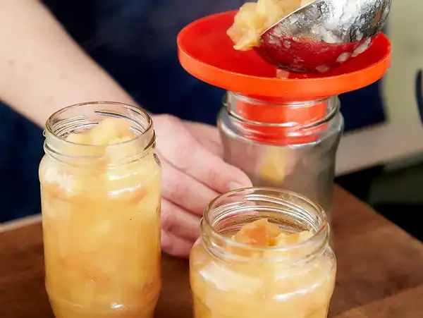 Cook down applesauce
