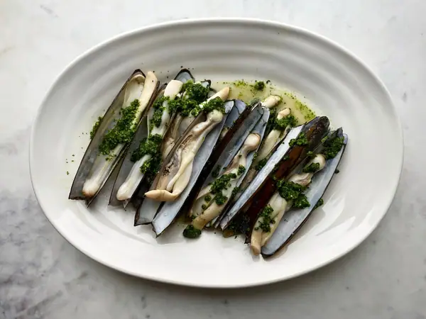 Razor Clams in Parsley Sauce Recipe (Couteaux en Persillade)