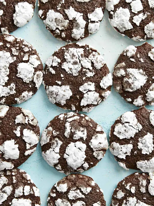 Chocolate Crinkle Cookies