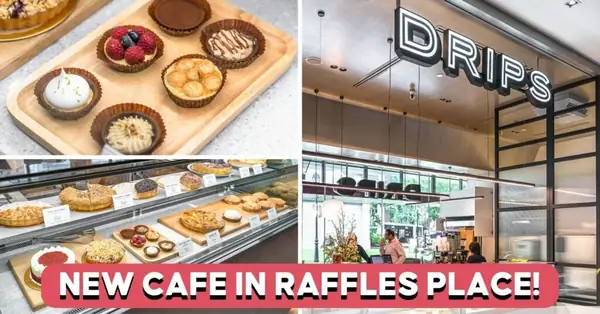 Drips Bakery Opens At Raffles Place