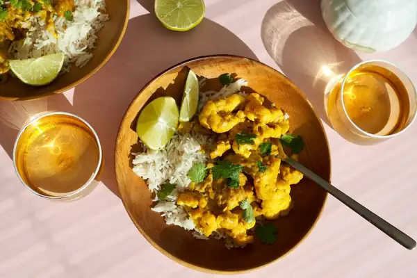 Vegan coconut curry