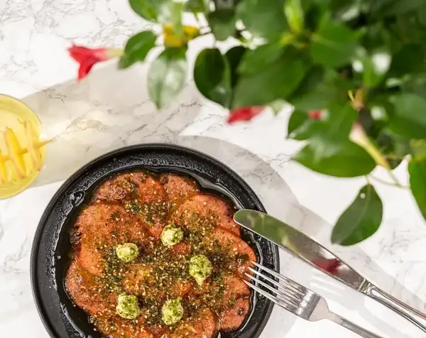 Watermeloencarpaccio
