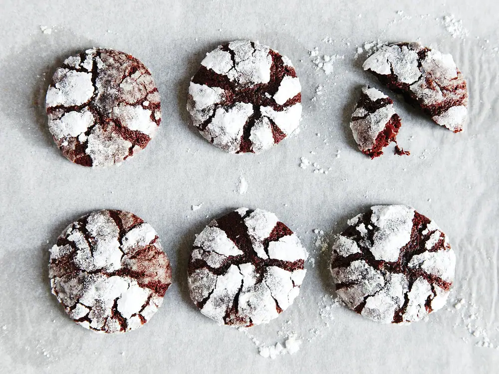Orange and Ginger Brownie Cookies
