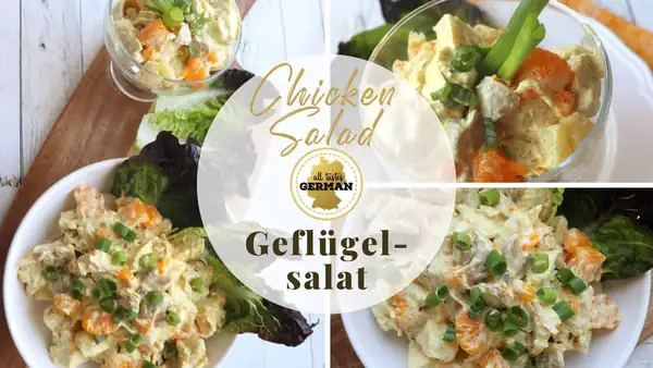 Chicken Salat - Geflügelsalat