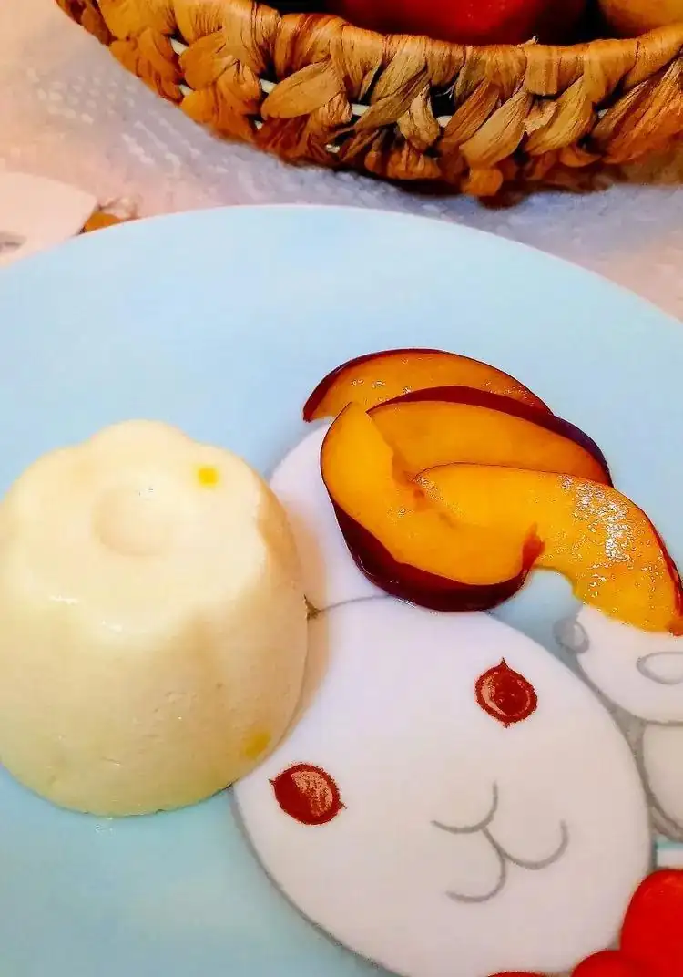 Timbal dulce de sémola con azafrán