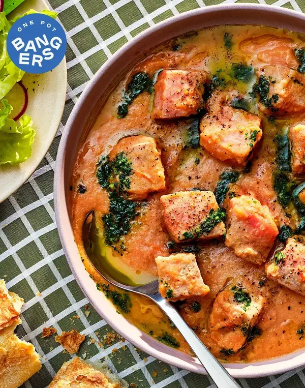 Receta de atún con tomate