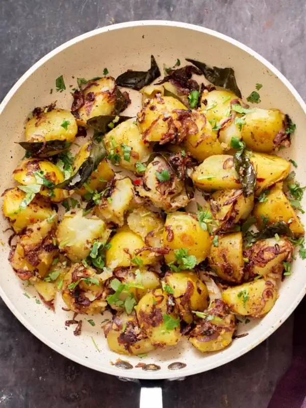 Potato Pepper Fry